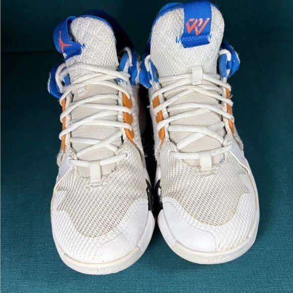 Size 7Y/8.5Women - Nike Jordan Why Not 0.2 OKC Home shoes - Picture 5 of 9